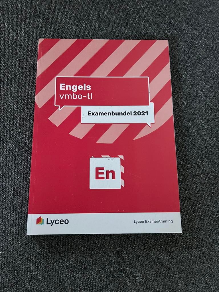 Examenbundel vmbo-tl Engels 2021, Boeken, Schoolboeken, Ophalen of Verzenden, Zo goed als nieuw, VMBO, Engels