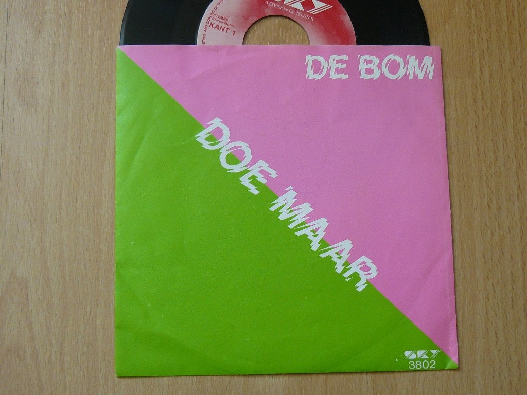 single Doe Maar * De bom / Skunk / Man o man, Cd's en Dvd's, Verzenden, Gebruikt, Pop, Single