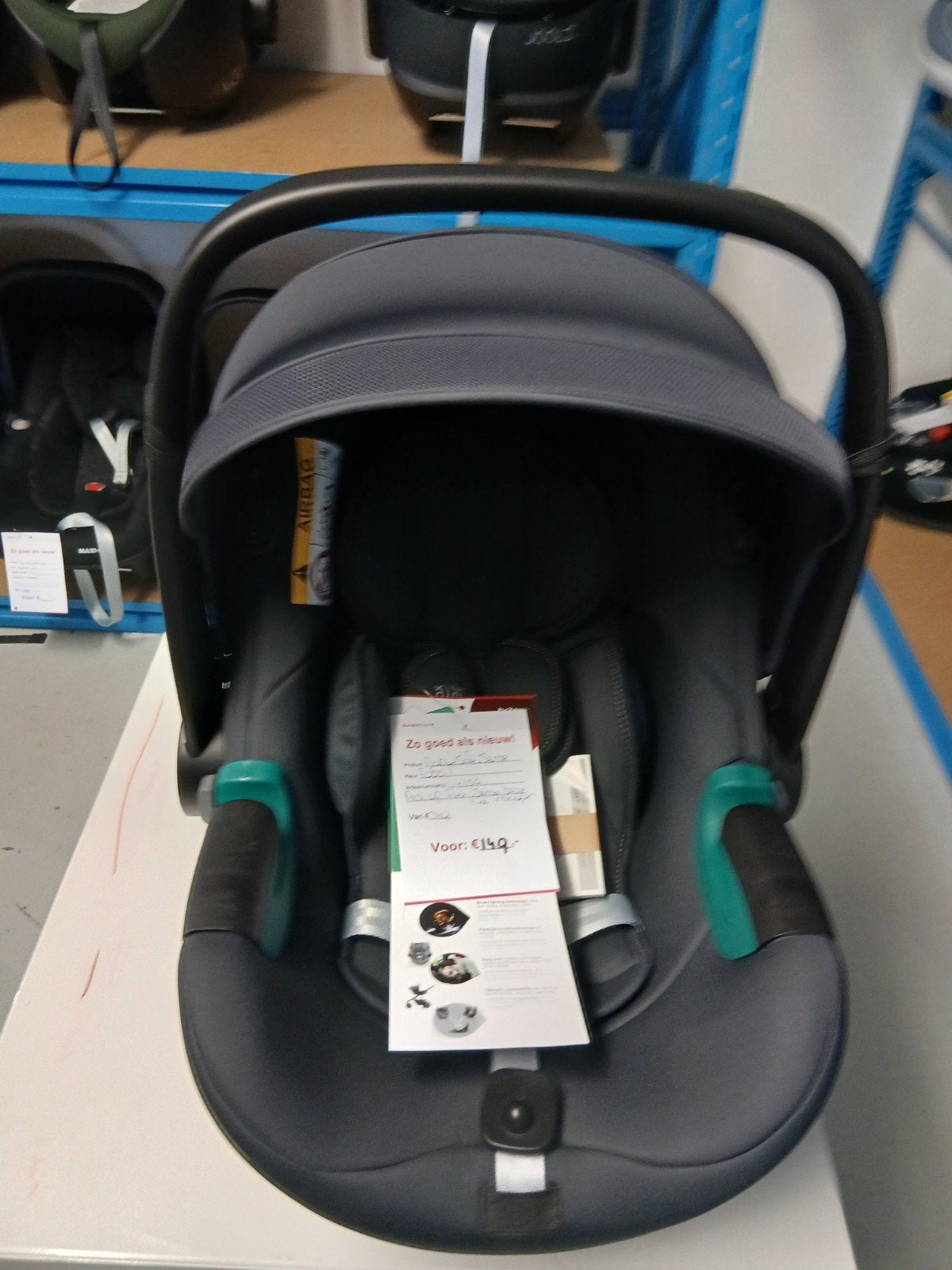 Baby-safe Sense Autostoel, Ophalen, Romer, Autogordel of Isofix, Zo goed als nieuw