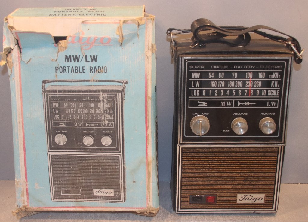 TAIGO transistor radio in originele doos; Hong Hong, Ophalen of Verzenden