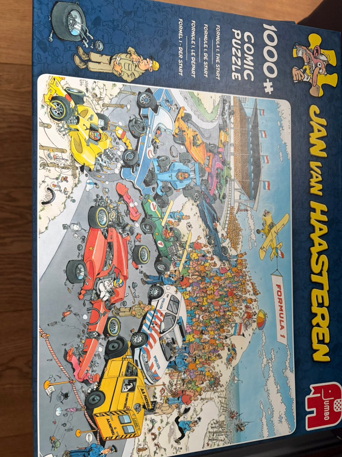 Jan van Haasteren formule 1, Ophalen of Verzenden, 500 t/m 1500 stukjes, Zo goed als nieuw