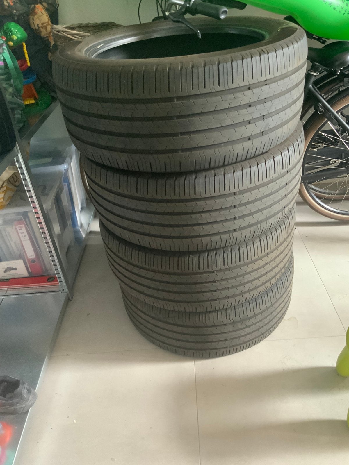 Volvo xc90 zomerbanden 275/45 R20 XL Continental, Ophalen, Gebruikt, 275 mm, Band(en)
