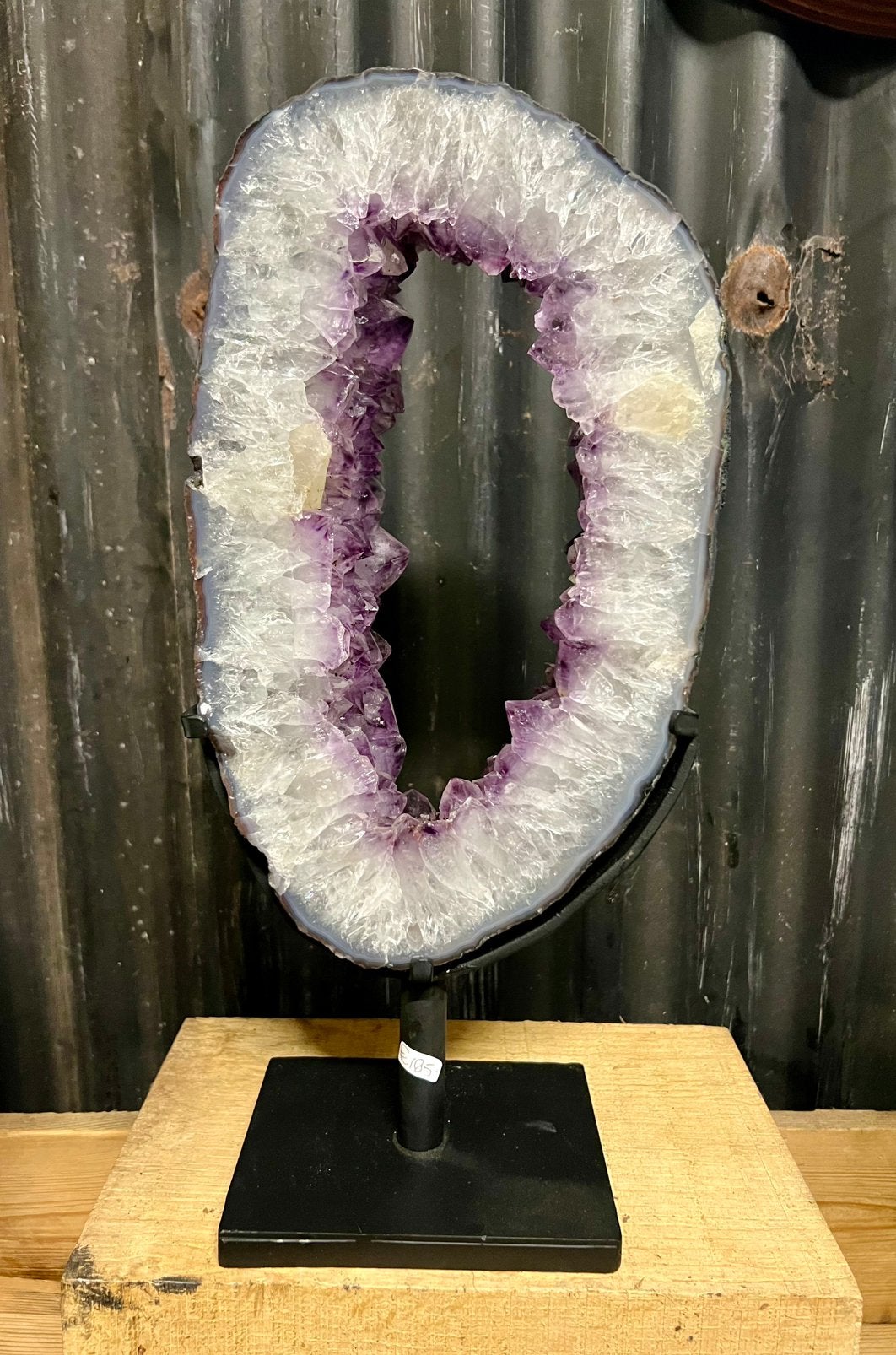 Amethist portal portaal, Ophalen, Mineraal