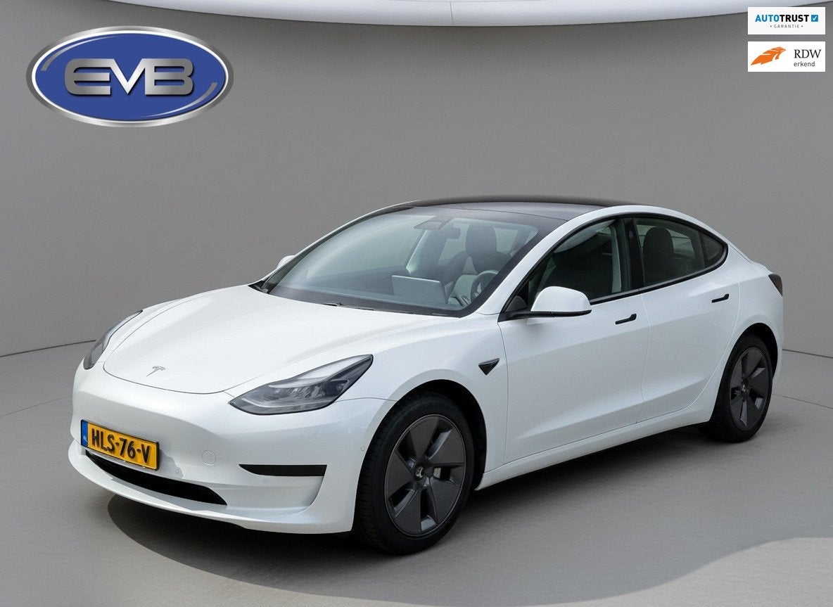 Tesla Model 3 Standard RWD Plus 60 kWh, facelift, parelmoer, Automaat, 238 pk, Achterwielaandrijving, Gebruikt