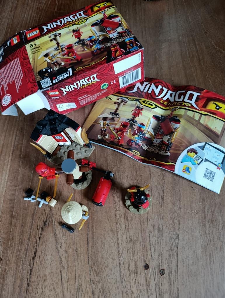Lego Ninjago 70680 - Kloostertraining (bijna compleet), Gebruikt, Lego, Ophalen of Verzenden, Inclusief minifiguren
