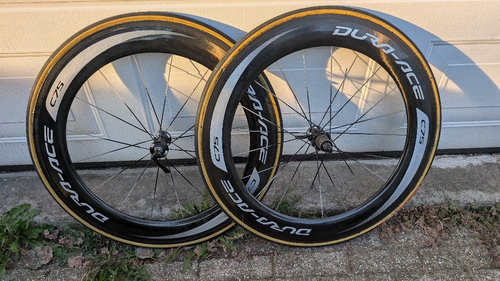 Shimano Dura Ace WH-9000 C75 / Vittoria / Ultegra, Wiel, Racefiets, Ophalen of Verzenden, Zo goed als nieuw