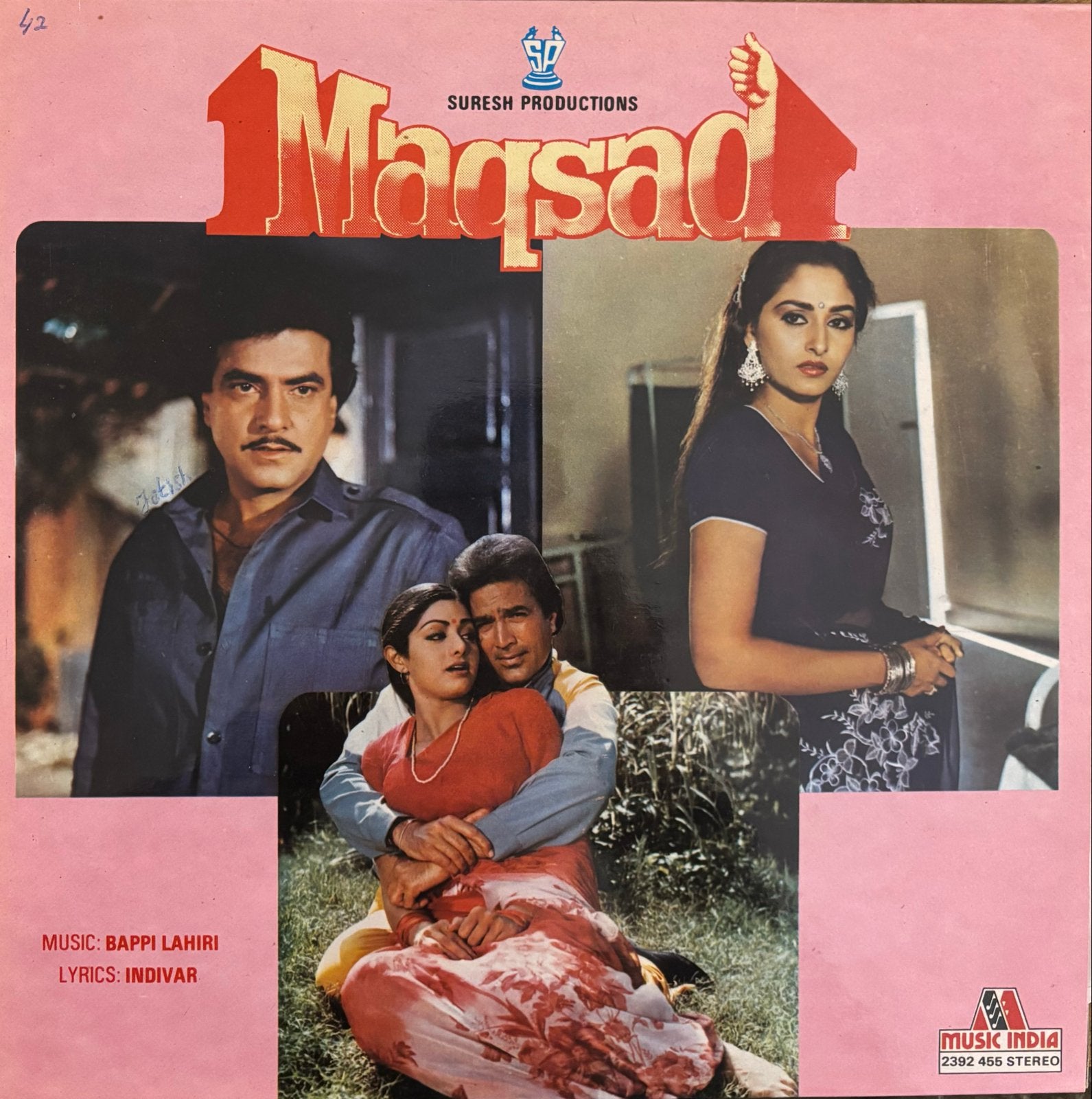 Maqsad LP - Indiase Bollywood Soundtrack Vinyl, LP, Gebruikt, Verzenden, Originele persing