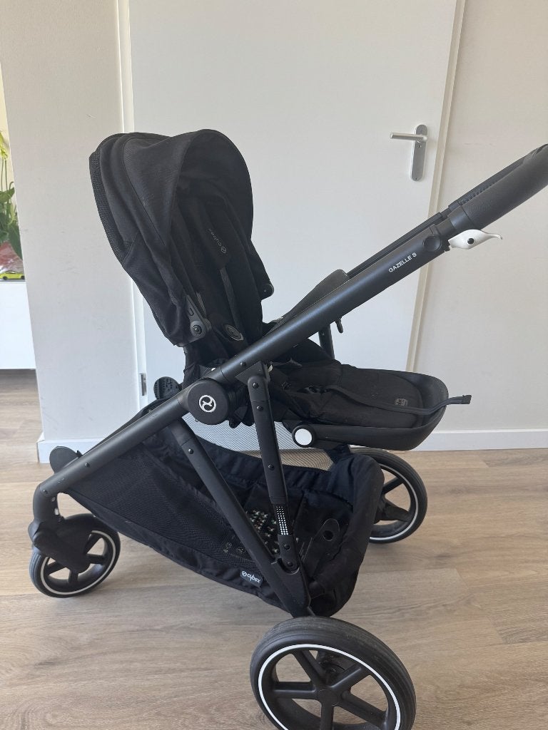 Cybex Gazelle S kinderwagen - uitbreidbaar voor 2 kinderen, Gebruikt, Duowagen, Ophalen, Kinderwagen