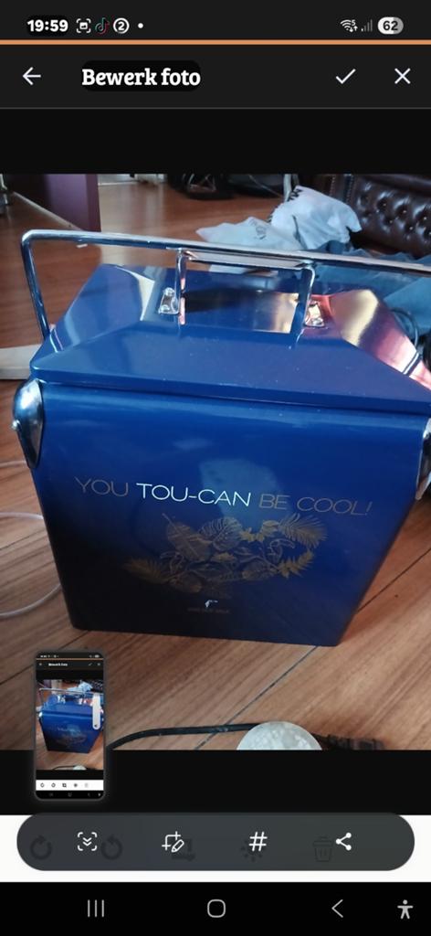 Vintage Koelbox -valk - You Tou-Can Be Cool!, Caravans en Kamperen, Ophalen of Verzenden