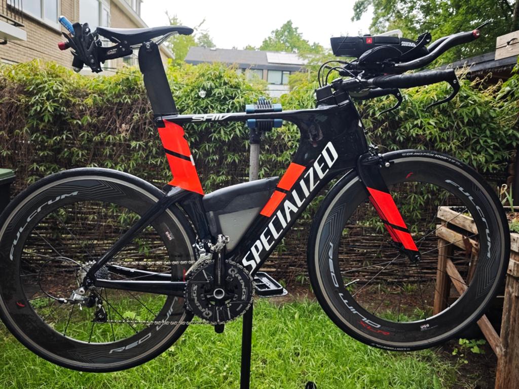 TT Tijdrit fiets specialized shiv maat L, Carbon, Zo goed als nieuw, 57 tot 61 cm, Meer dan 20 versnellingen