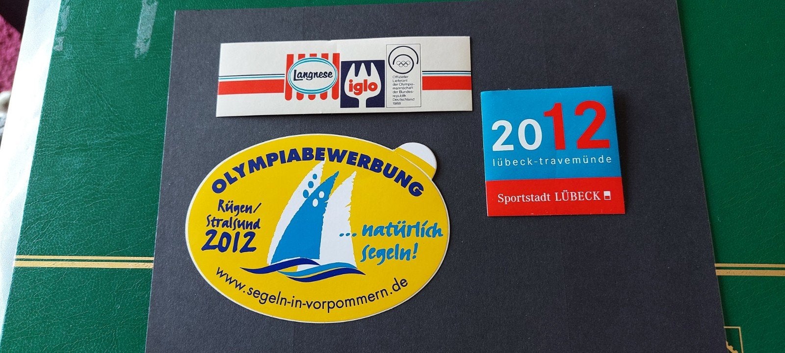 Olympische spelen stickers, Verzamelen, Ophalen of Verzenden, Zo goed als nieuw, Sport