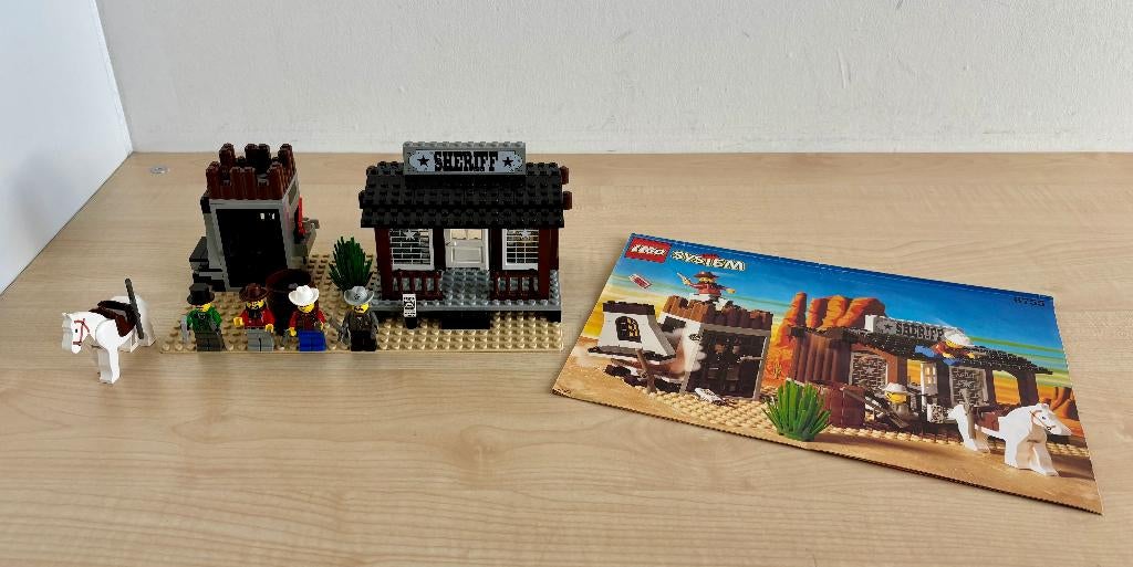 Lego System 7655 Sheriff's Lock-Up, Gebruikt, Overige thema's, Lego, Ophalen of Verzenden