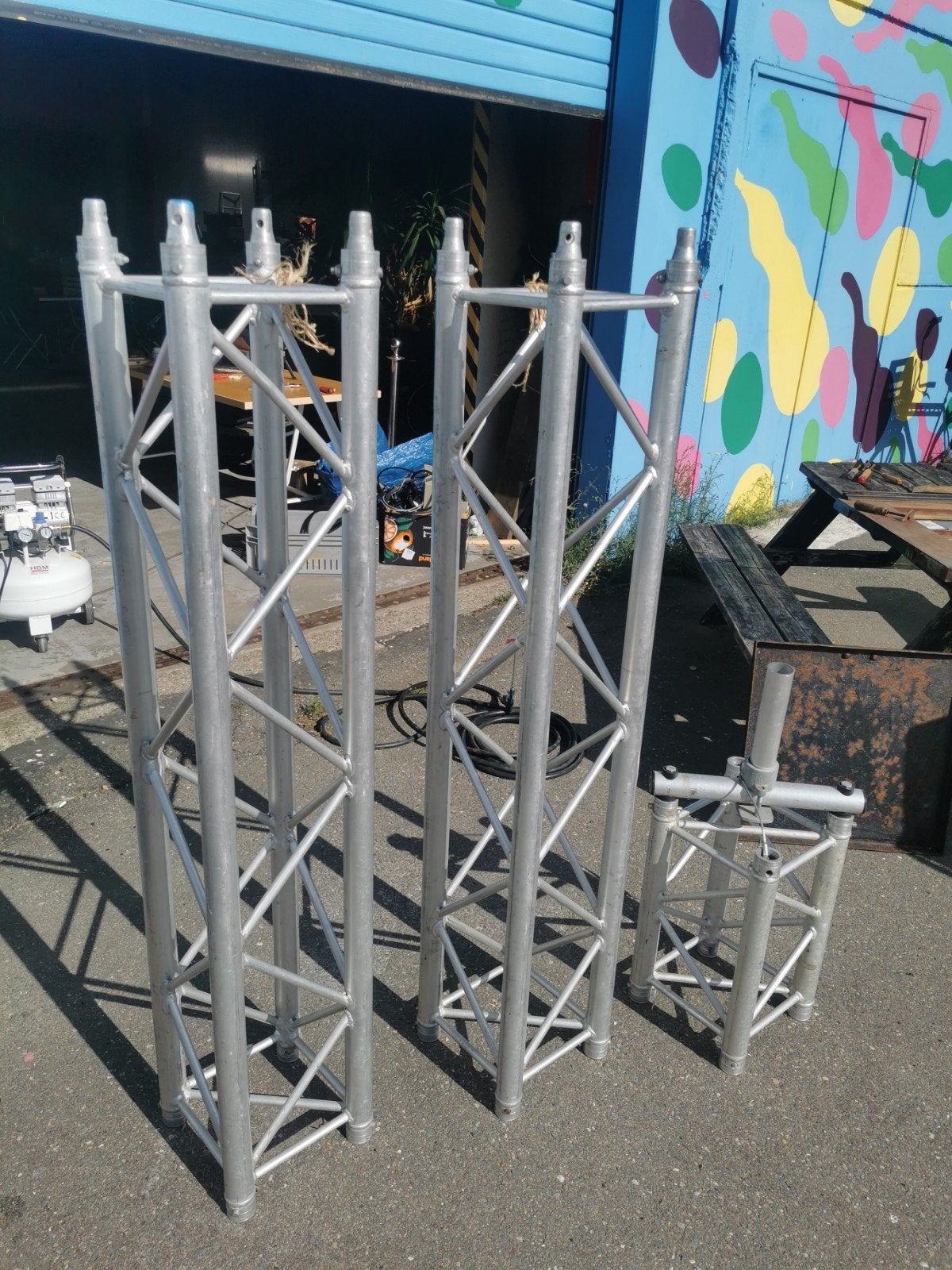 Aluminium Truss Constructie Onderdelen, Ophalen