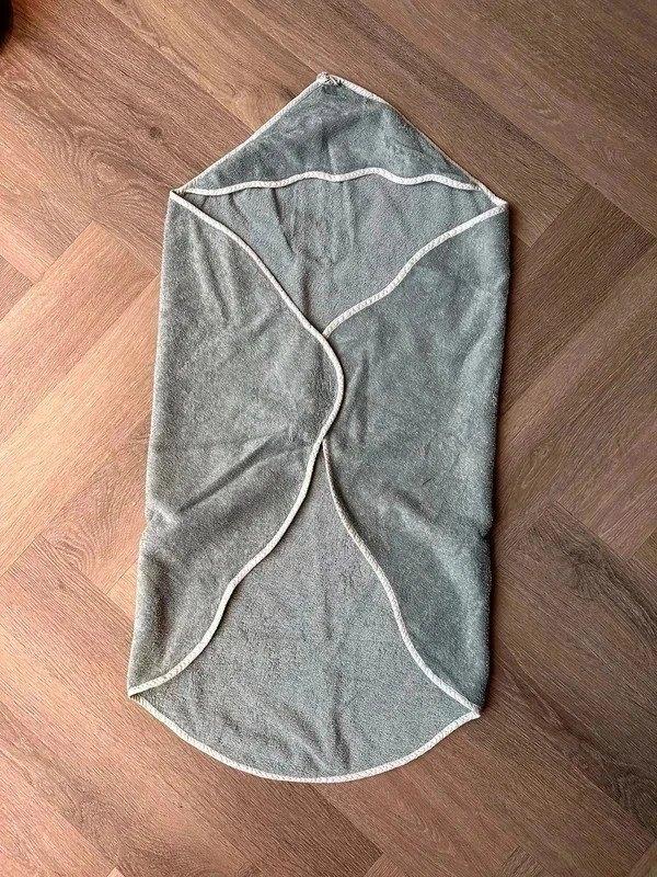 Koeka badhandcape omslagdoek badcape stone green, Ophalen of Verzenden, Zo goed als nieuw, Overige typen, Overige merken
