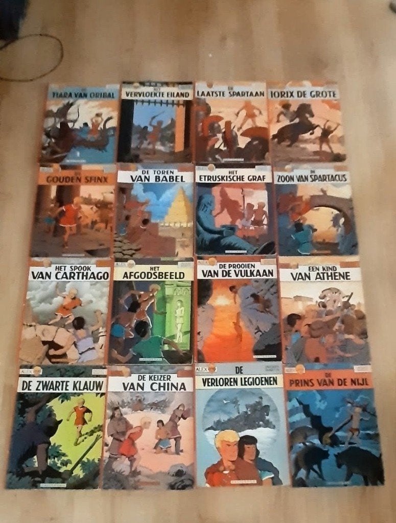 Alex 16 delen ...., Verzenden, Eén stripboek, Zo goed als nieuw, Jacques Martin