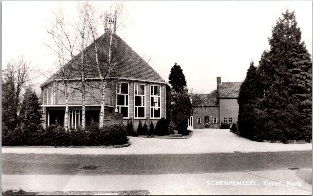 Scherpenzeel - 12 oude ansichtkaarten III, Verzamelen, Verzenden, 1960 tot 1980, Gelopen, Gelderland