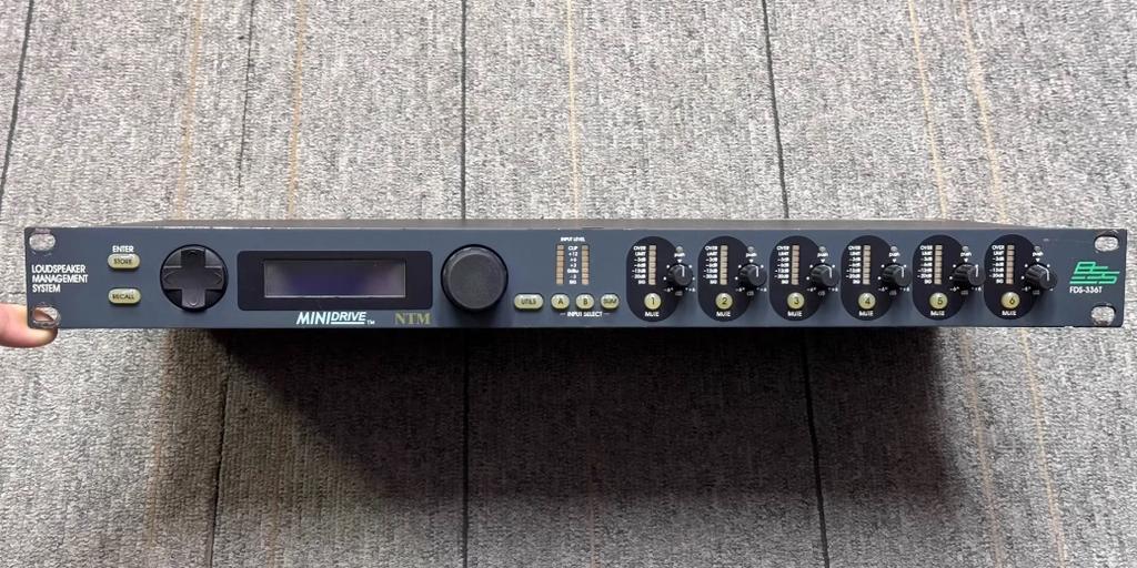 BSS Minidrive FDS-336T DSP Loudspeaker Management System, Ophalen, Gebruikt, Overige typen
