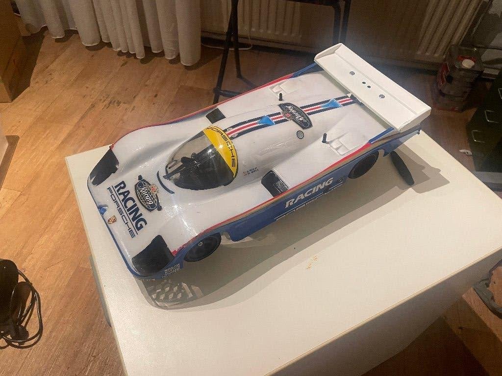 Tamiya groep c  porsche mercedes, Hobby en Vrije tijd, Modelbouw | Radiografisch | Auto's, Elektro, Gebruikt, Ophalen of Verzenden