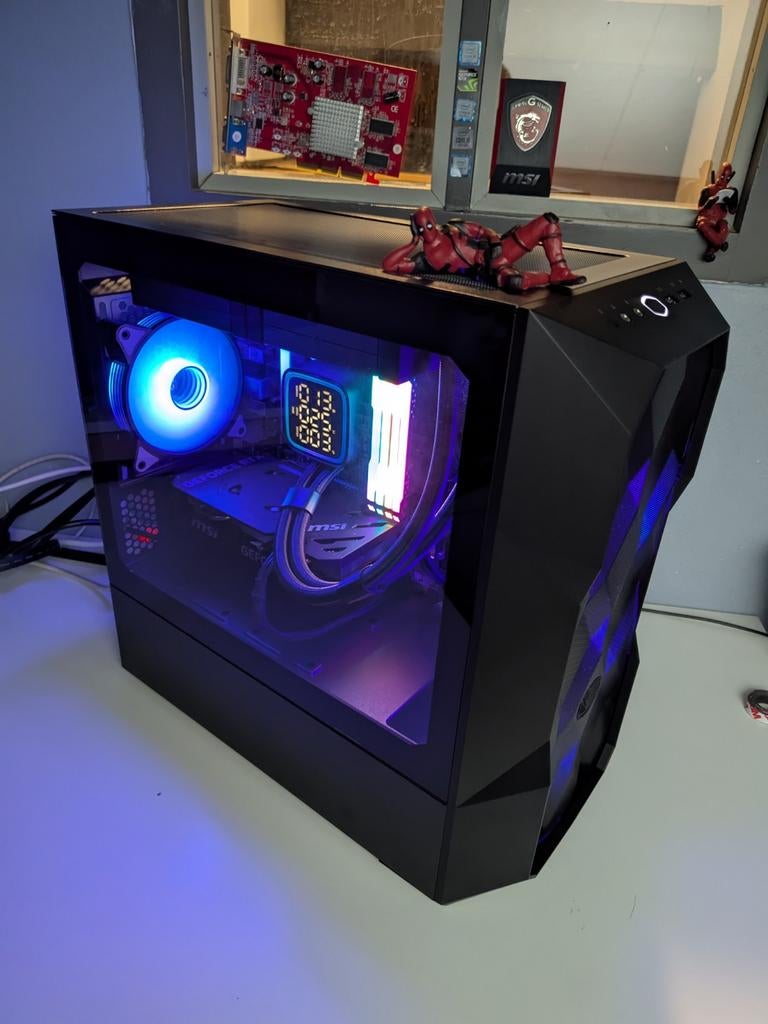 RGB GAME PC - INTEL I7 - RTX 4060 - 32GB - 1,5 TB - WIN 11, Computers en Software, Desktop Pc's, 1,5 TB, Kapoen PC Gaming, 32 GB