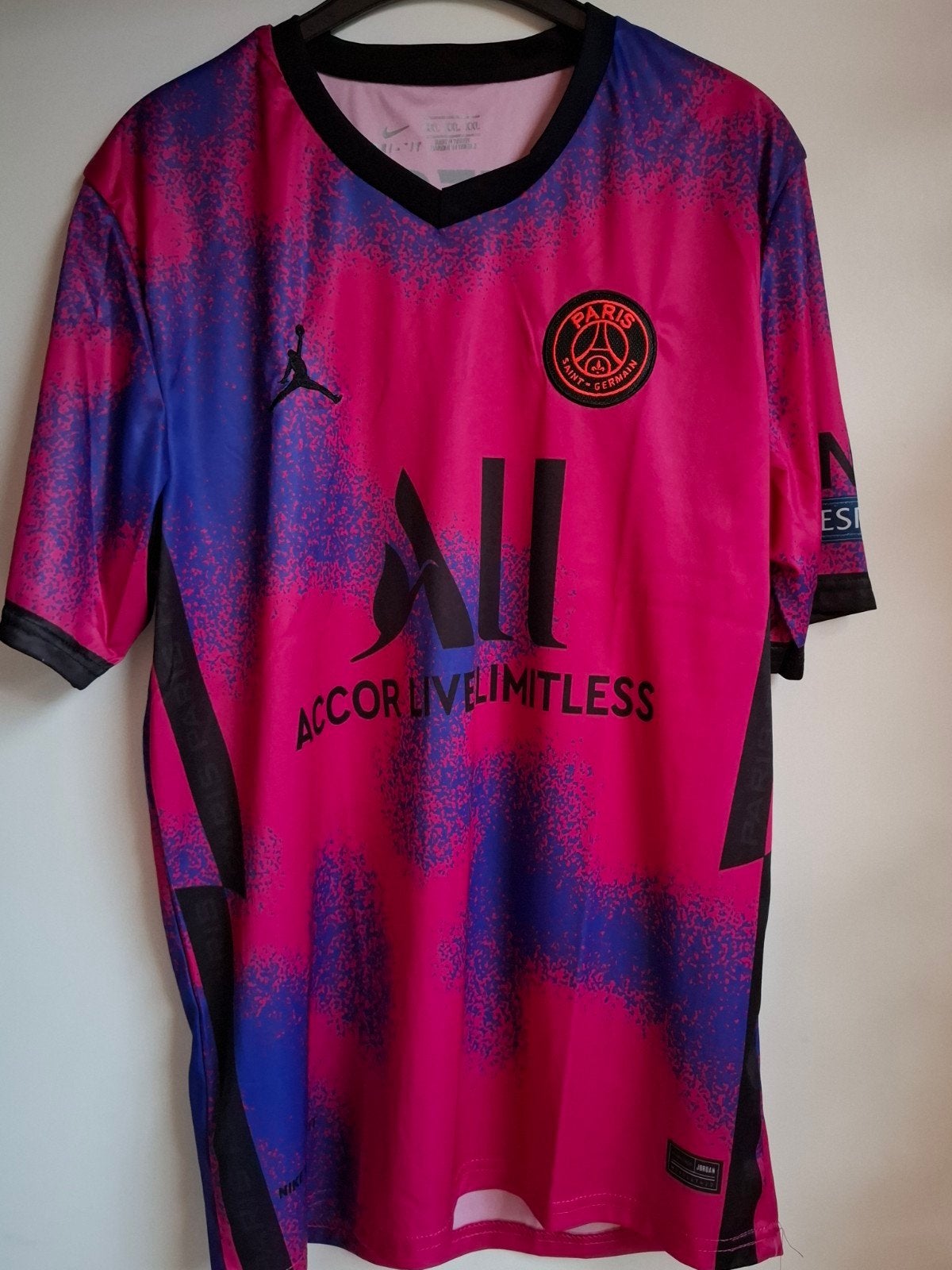Messi PSG Paris Saint Germain maat XXL Voetbal shirt, Groter dan maat XL, Ophalen of Verzenden, Zo goed als nieuw, Shirt