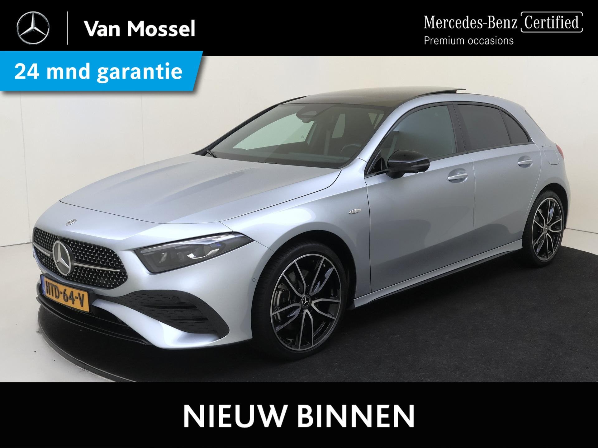 Mercedes-Benz A-klasse 250 e Business Solution AMG Premium P, Auto's, Gebruikt, 4 cilinders, Bedrijf, Hybride Elektrisch/Benzine
