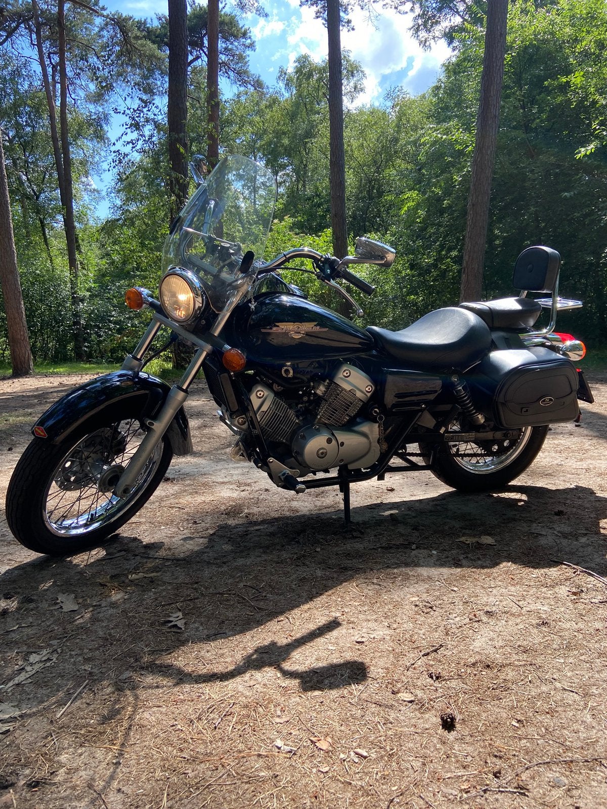 Honda VT125 Shadow, Motoren, 2 cilinders, Chopper, Gebruikt, Particulier