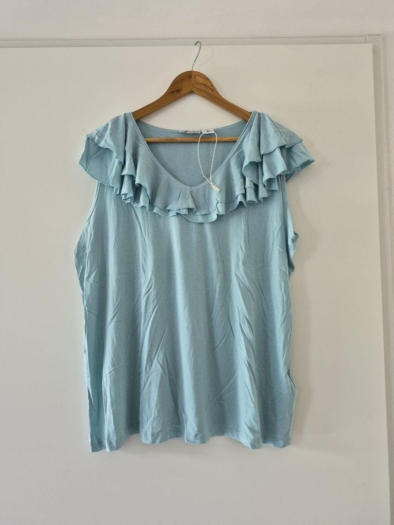 Top Up2fashion maat L dames - blauw - nieuw, Up2Fashion, Blauw, Maat 42/44 (L), Nieuw