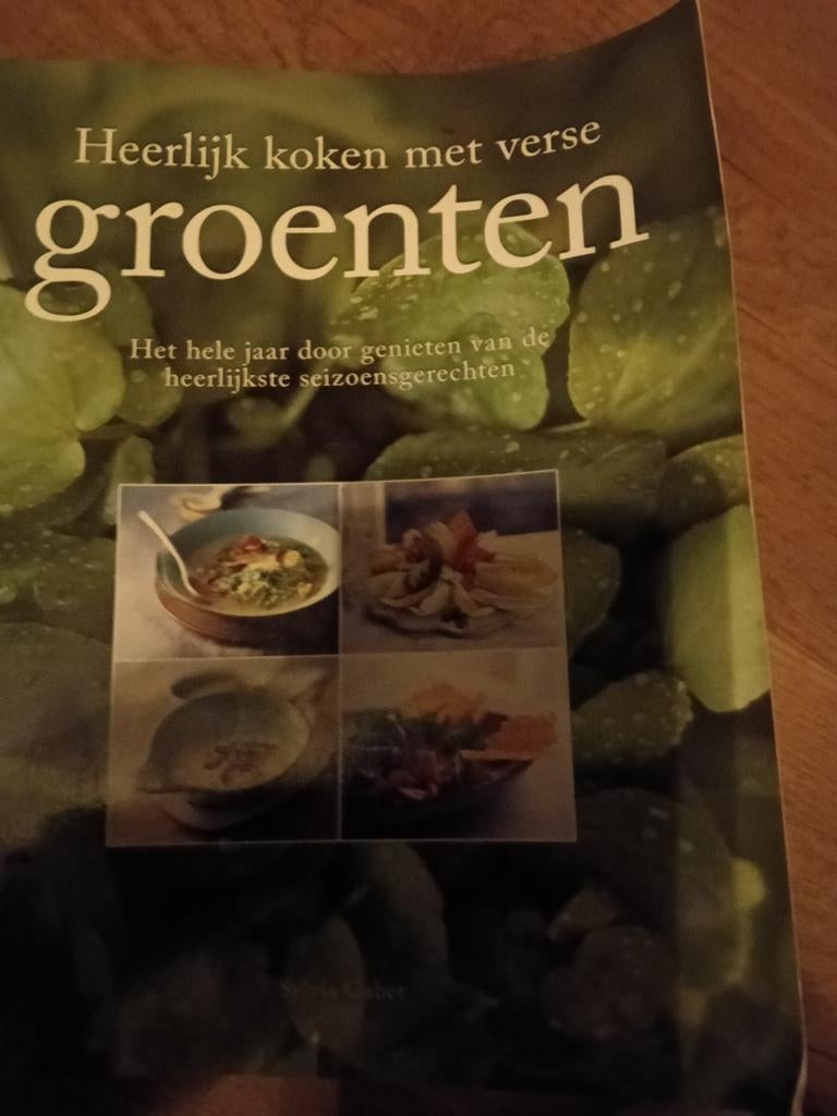 Heerlijk koken met verse groenten - Sylvia Gabet, Gelezen, Sylvia Gabet, Hoofdgerechten, Gezond koken