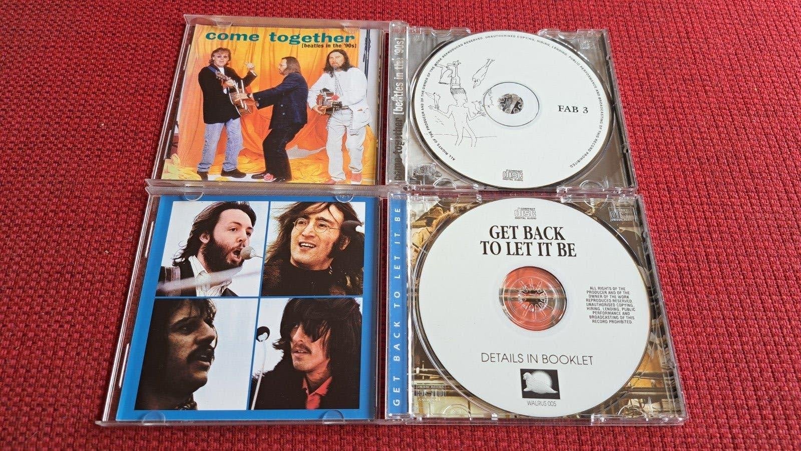 Beatles  cd  Get back to let it be, Ophalen of Verzenden