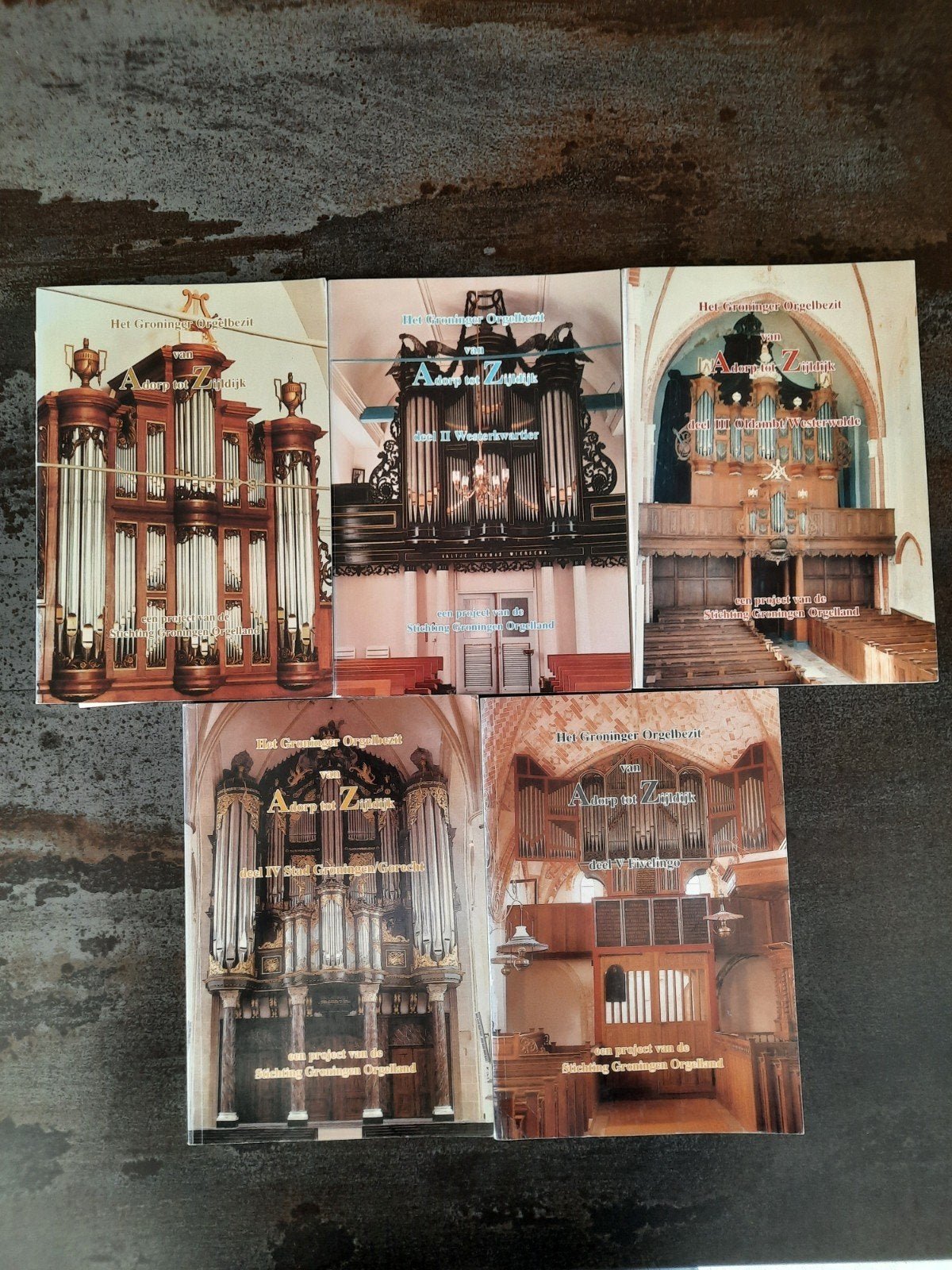Orgelboeken, Ophalen, Gelezen, Diverse auteurs