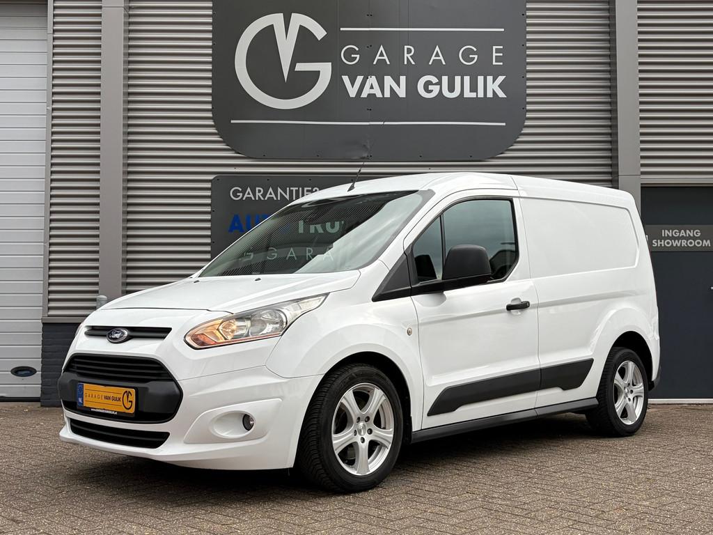 Ford Transit Connect 1.0 Ecoboost L1 Trend 101PK Trekhaak,Sc, Euro 5, Gebruikt, Wit, 14 km/l