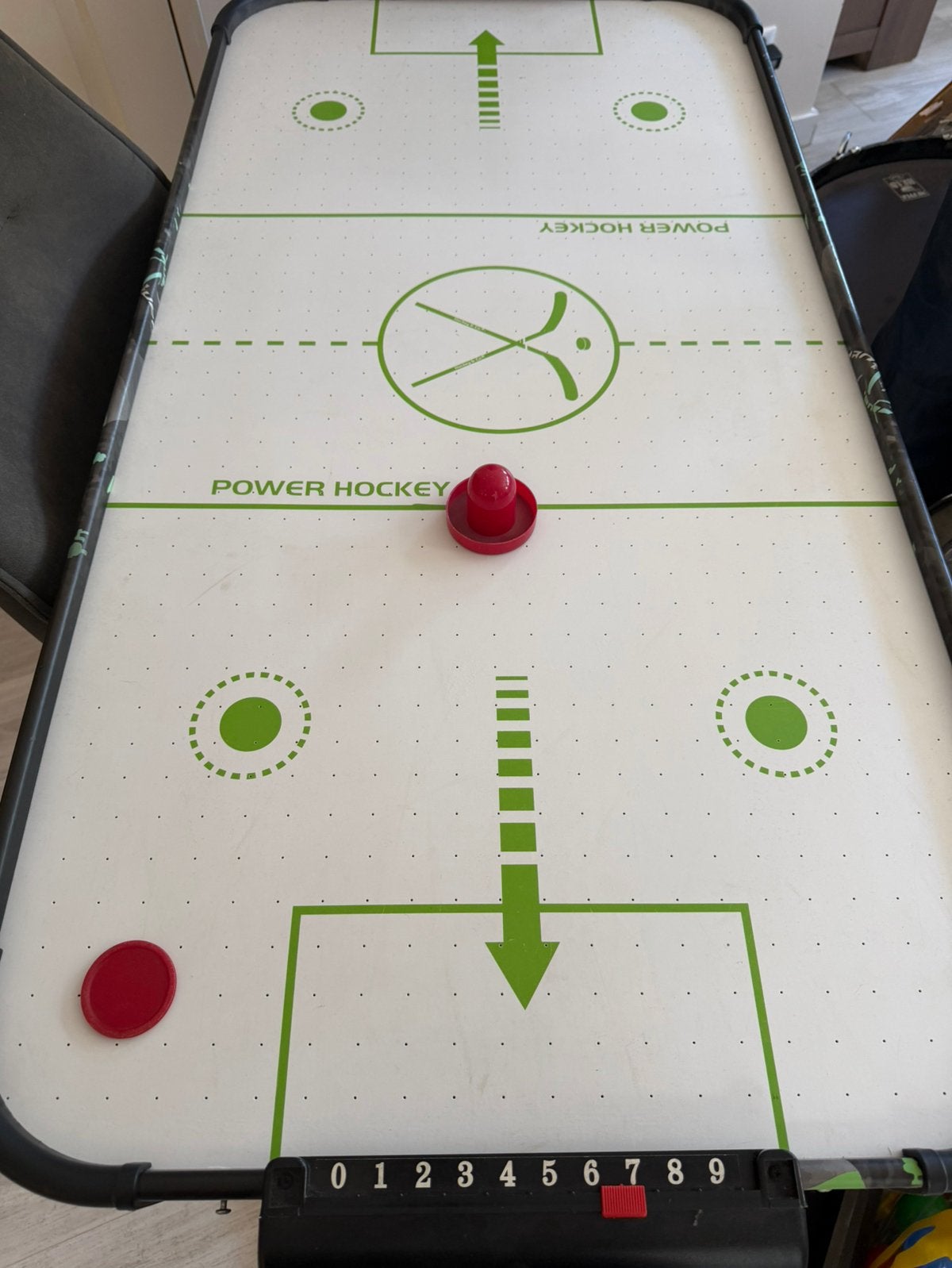 Dunlop powerplay airhockey tafel, Ophalen, Gebruikt