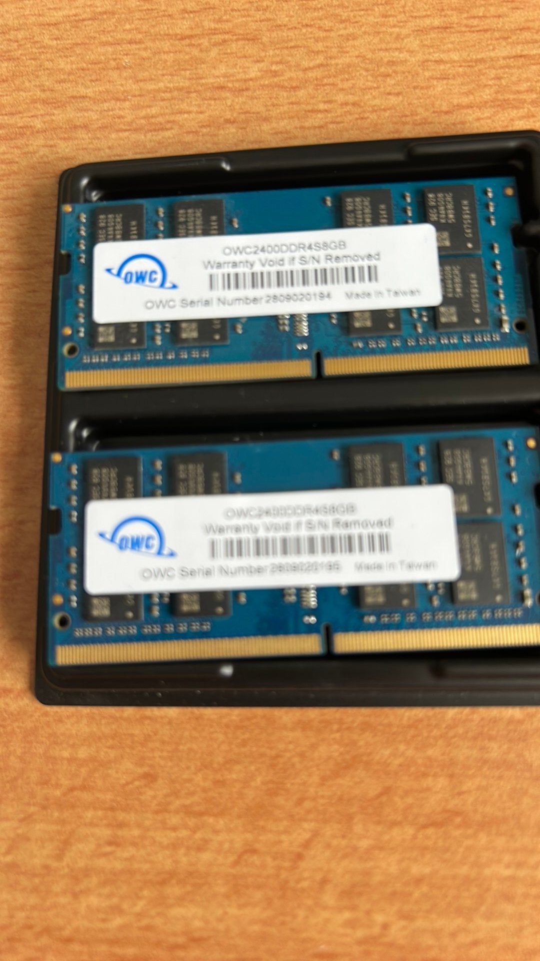 OWC 16 gb kit DDR4 - 2400 mhz SODIMM 2x 8gb, Computers en Software, DDR4, Ophalen of Verzenden, Zo goed als nieuw, Laptop