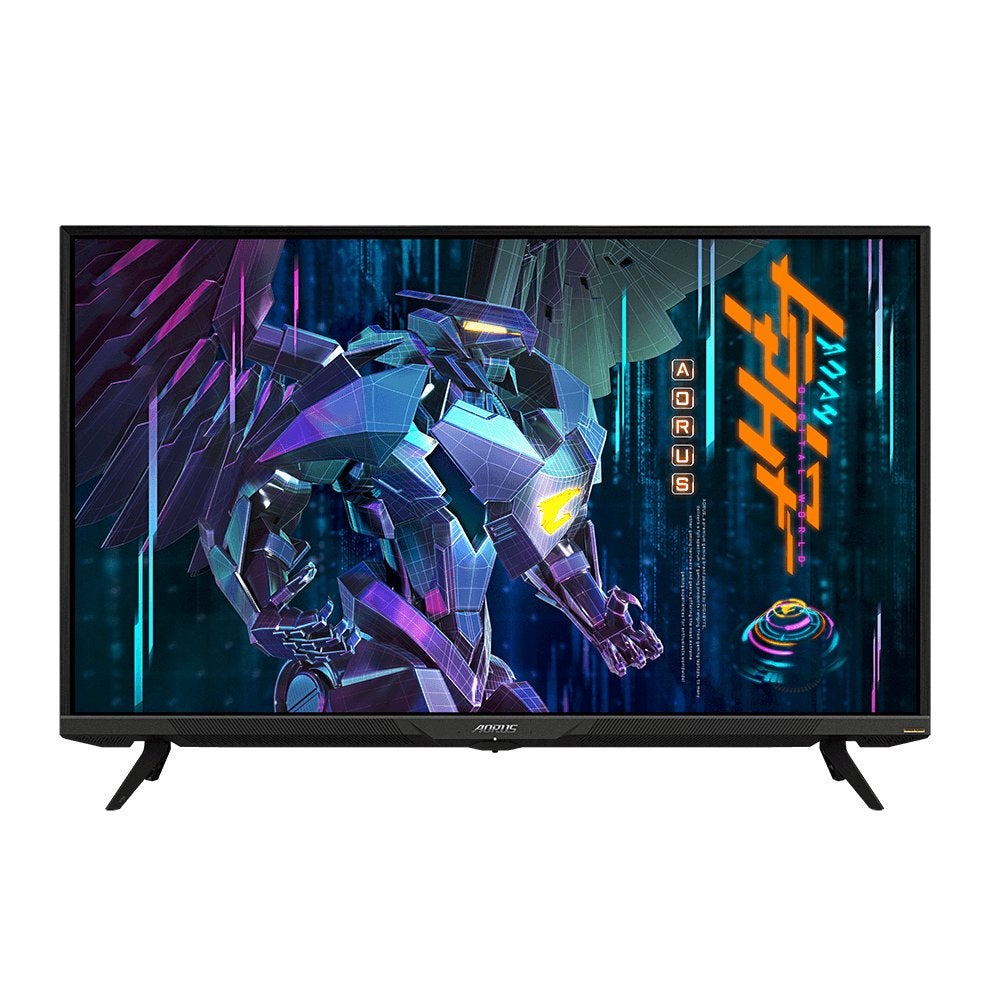 Until 24.8.! Gigabyte Aorus FV43U - 43 inch gaming monitor, Gebruikt, 101 t/m 150 Hz, Ultra HD (4K), HDMI