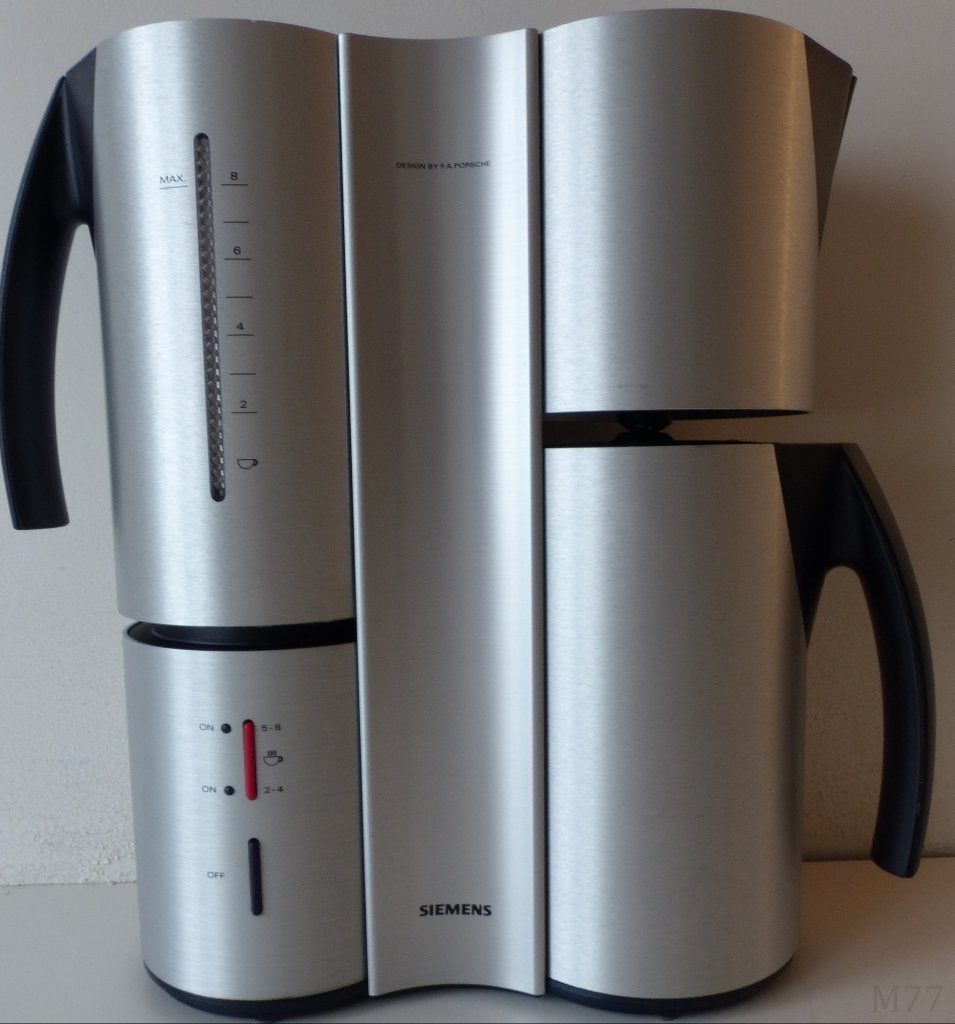 Siemens PD TC91100 Koffiezetapparaat, Gebruikt, Kunststof, Zilver, Ophalen of Verzenden