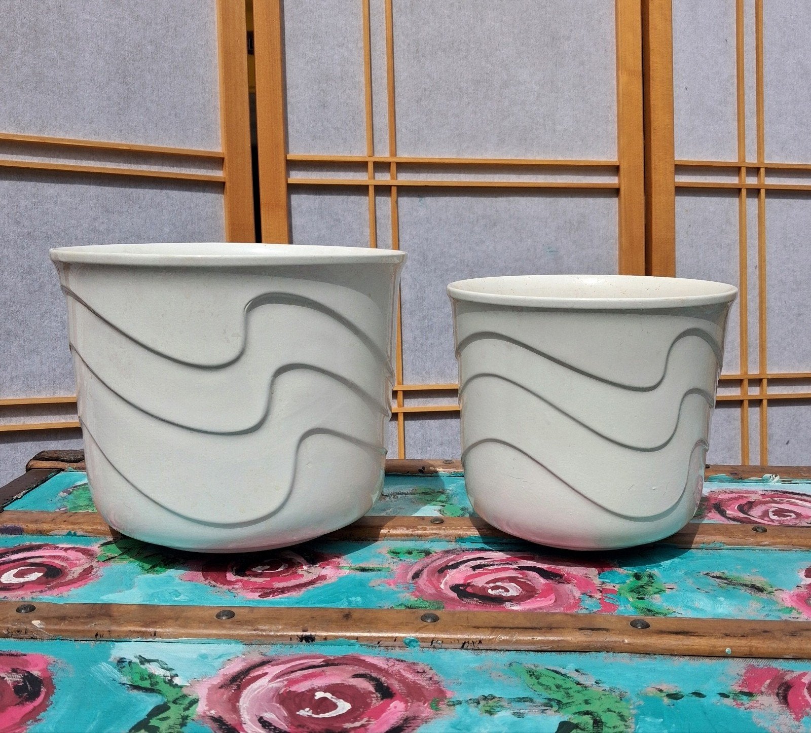 Vintage/Scheurich/West Germany/Bloempot, Ophalen of Verzenden
