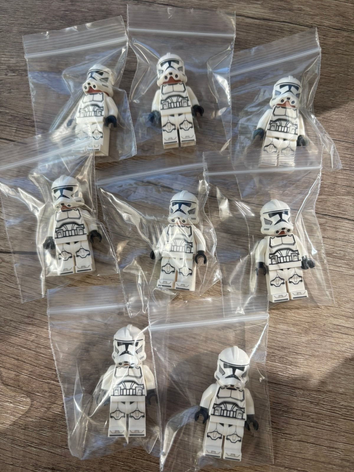 Lego starwars shiny clone trooper PER STUK!, Verzamelen, Star Wars, Ophalen of Verzenden, Zo goed als nieuw, Actiefiguurtje
