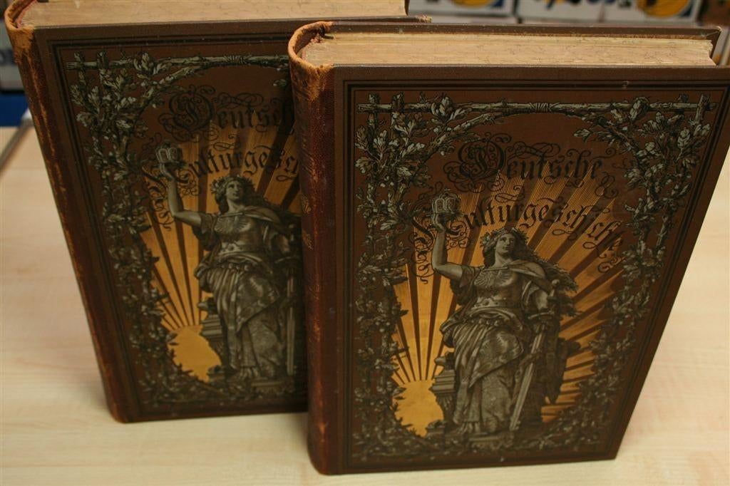 Duitse Cultuurgeschiedenis [1892] — Met Veel Fraaie Litho\'s, Ophalen of Verzenden