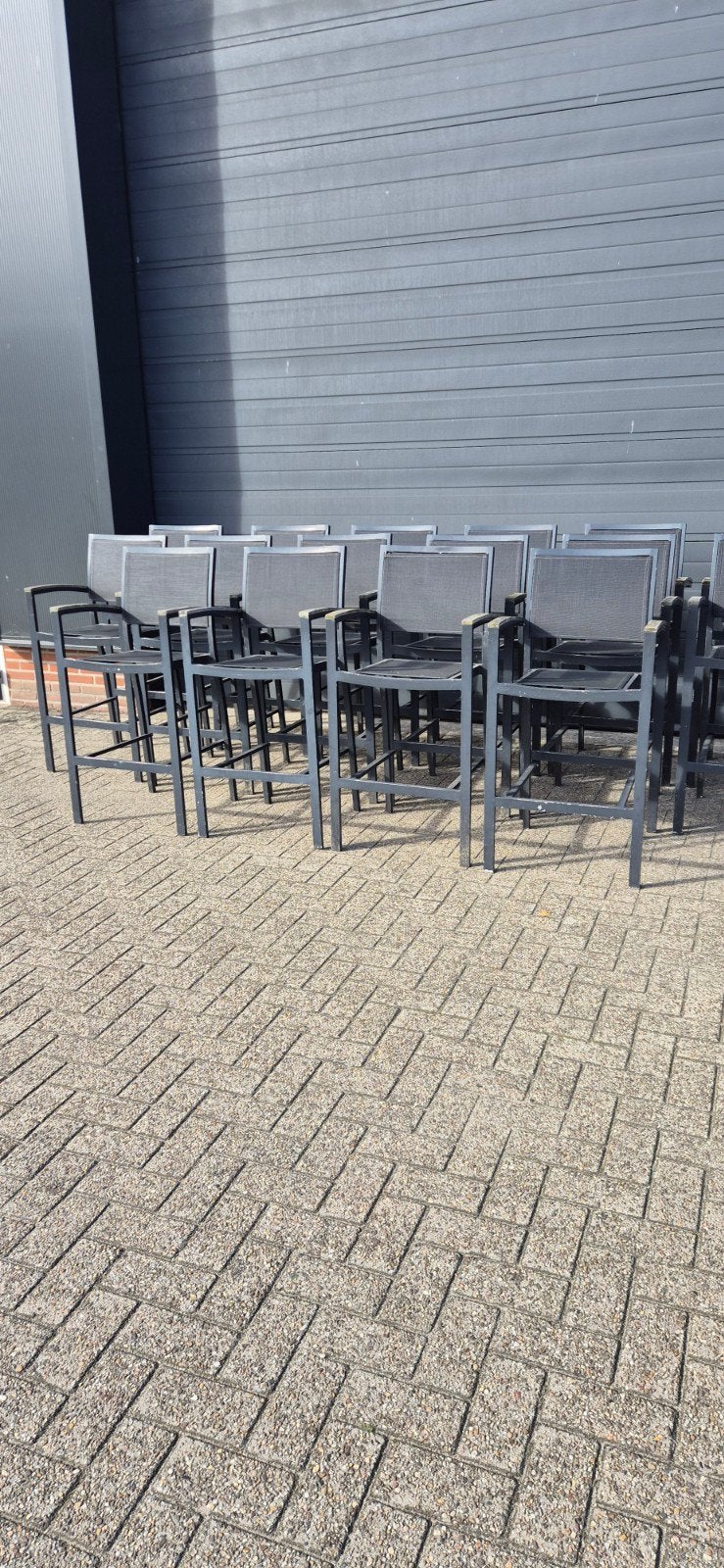Barkrukken met rugleuning voor buiten, Ophalen, Geen, 60 tot 90 cm, Gebruikt
