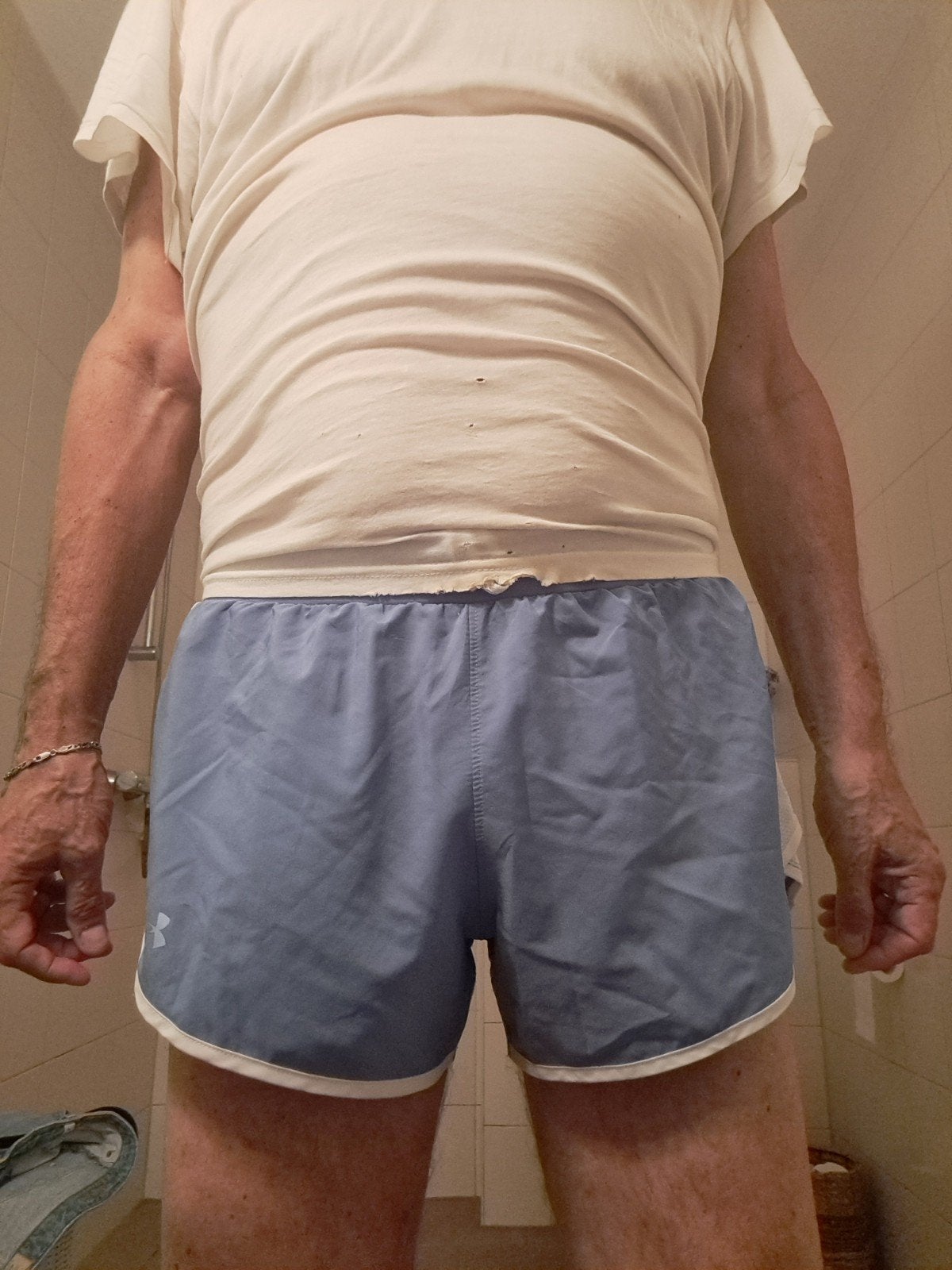 marathon loop broekje., Verzenden, Zo goed als nieuw, Hardlopen, Kleding