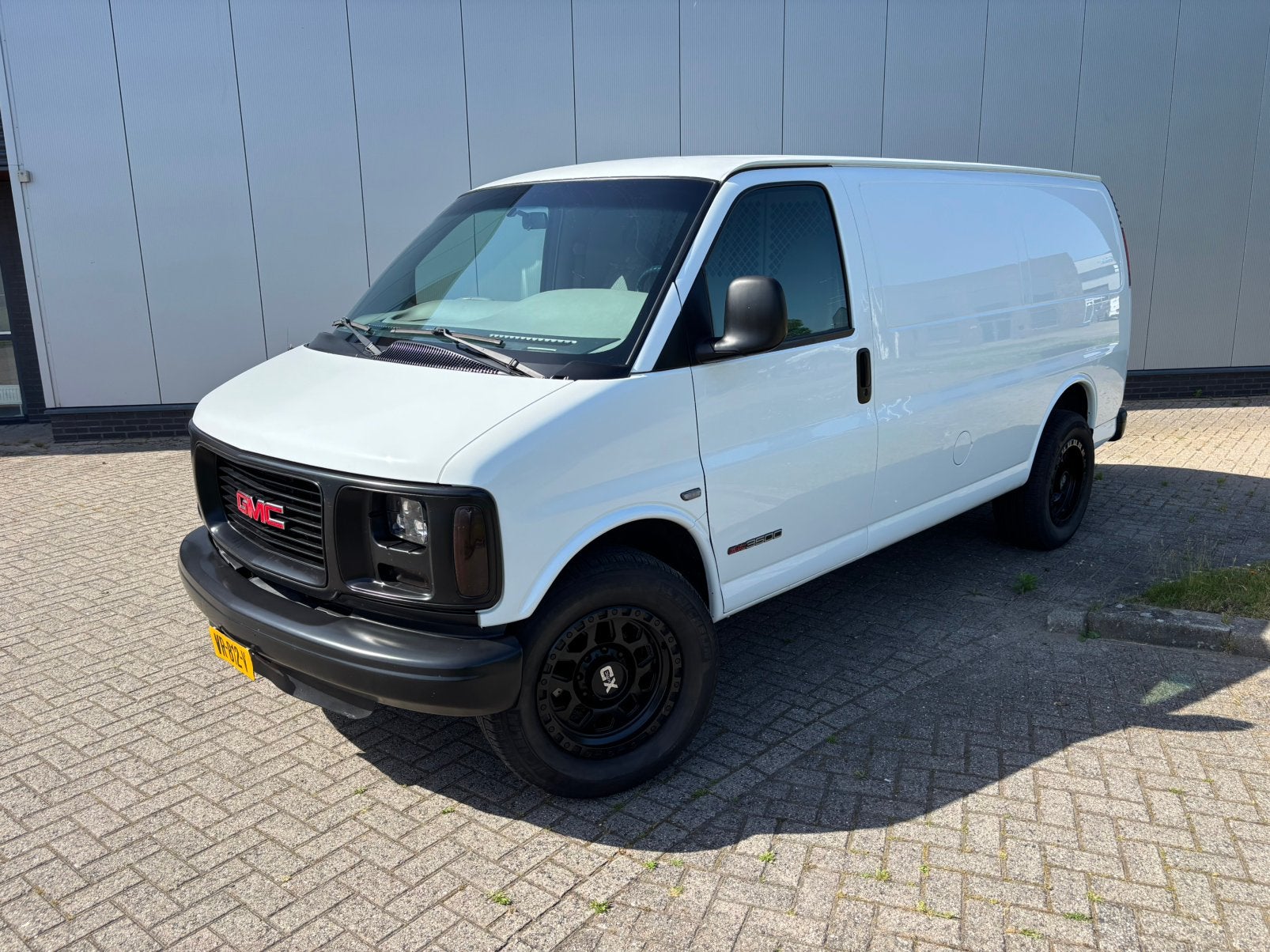 Gmc Savana 3500 Cargo 5.7l blijvend youngtimer LPG, Automaat, Chevrolet, Wit, Grijs