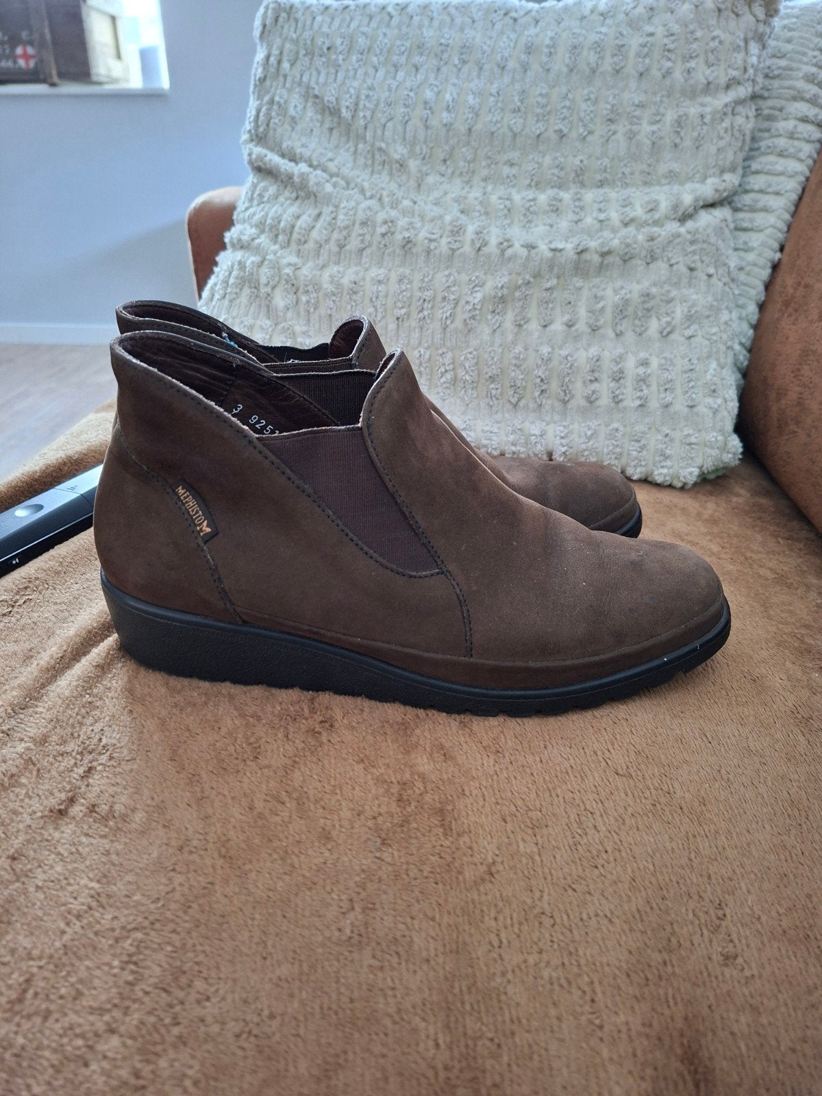 🛑 Mephisto Air-Jet dames instappers maat 6,5 = 40, Kleding | Dames, Mephisto, Bruin, Instappers, Ophalen of Verzenden