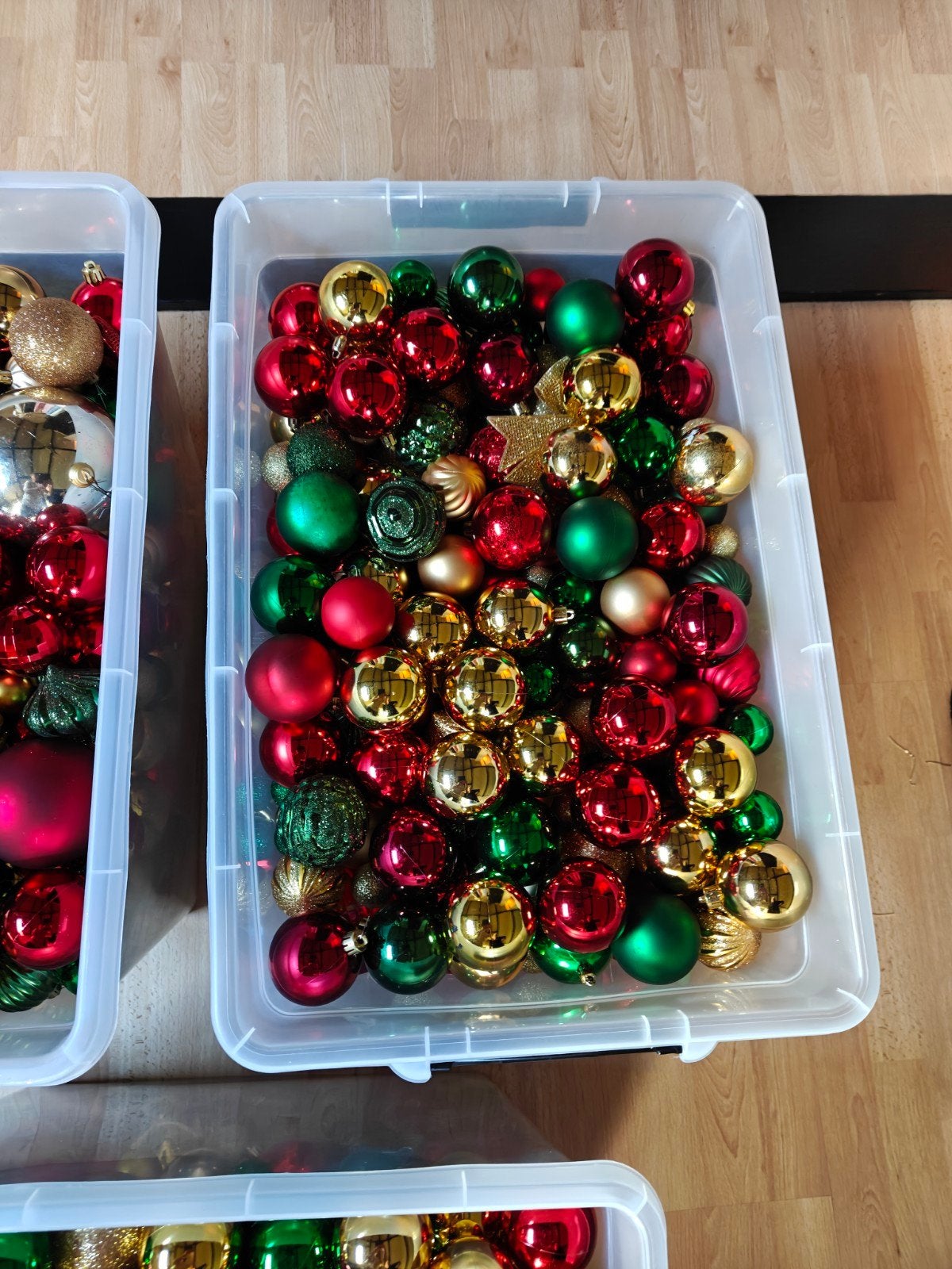 kerstballen ongeveer 1500 stuks, Diversen, Ophalen, Gebruikt