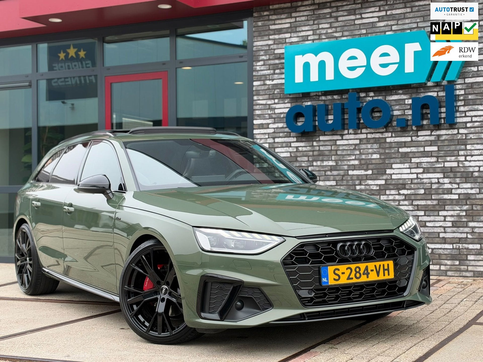 Audi A4 Avant 40 TFSI S-LINE COMPETITION l RS-ZETELS l VIRTU, Auto's, Gebruikt, Euro 6, 4 cilinders, 1984 cc