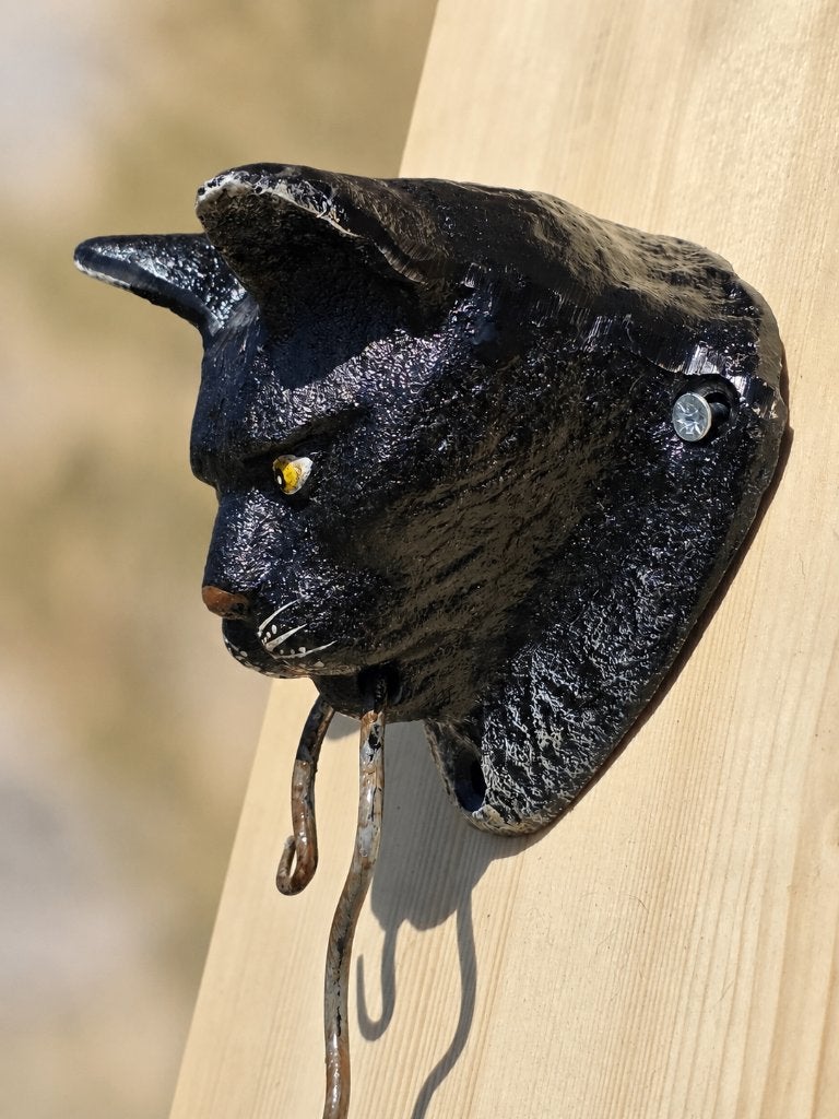 KAT EN MUIS / DEURKLOPPER / GIETIJZER / POES / GEKLEURD, Tuin en Terras, Huis en tuin decoratie Marie, Nieuw, Info@huisentuindecoratiemarie.nl