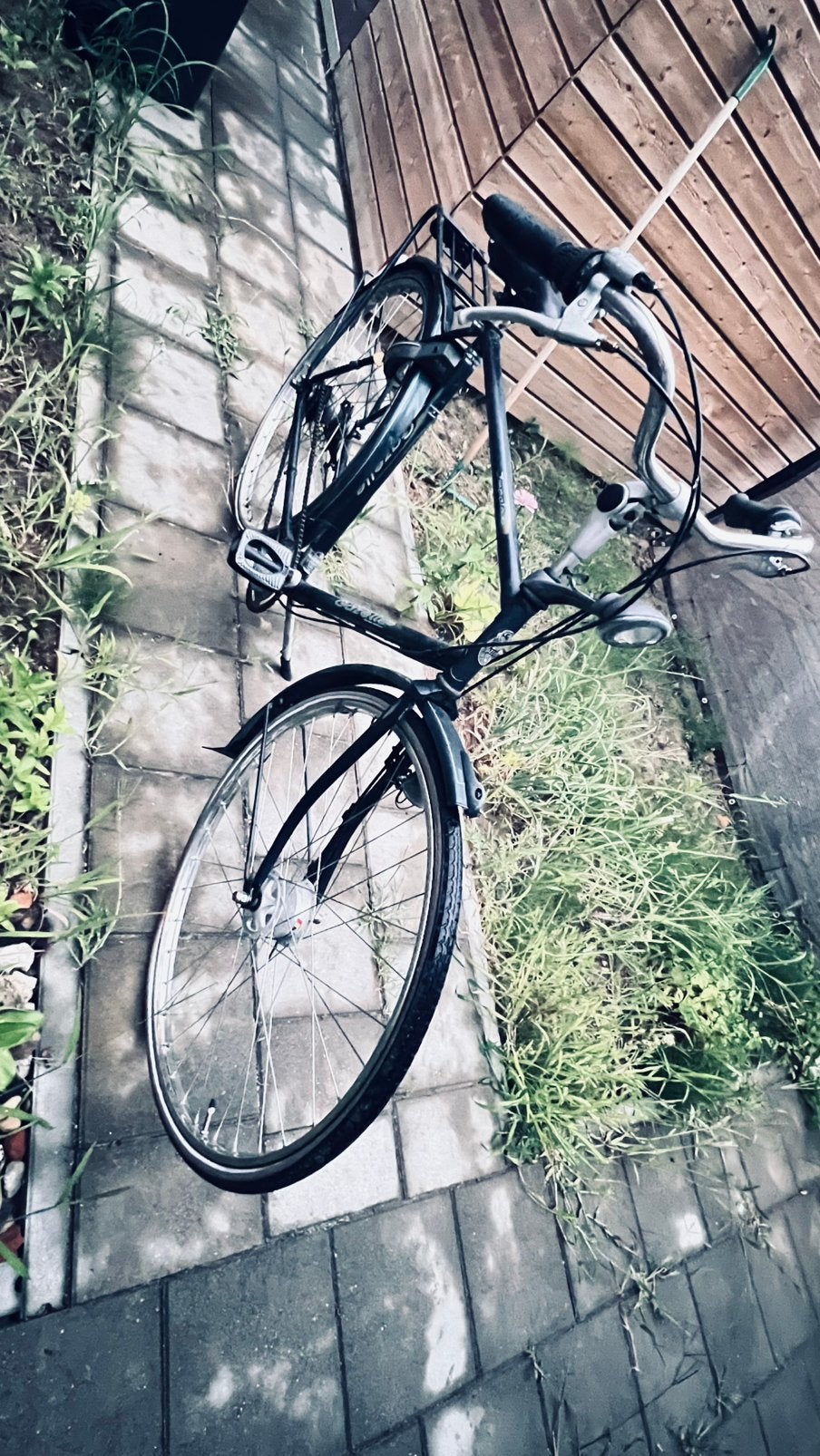 Herenfiets, Ophalen, Gebruikt