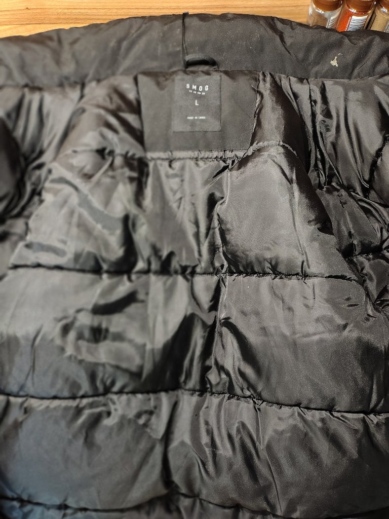 Zwarte smog merk jas xl, Kleding | Heren, Ophalen, Onbekend, Zwart, Maat 56/58 (XL)