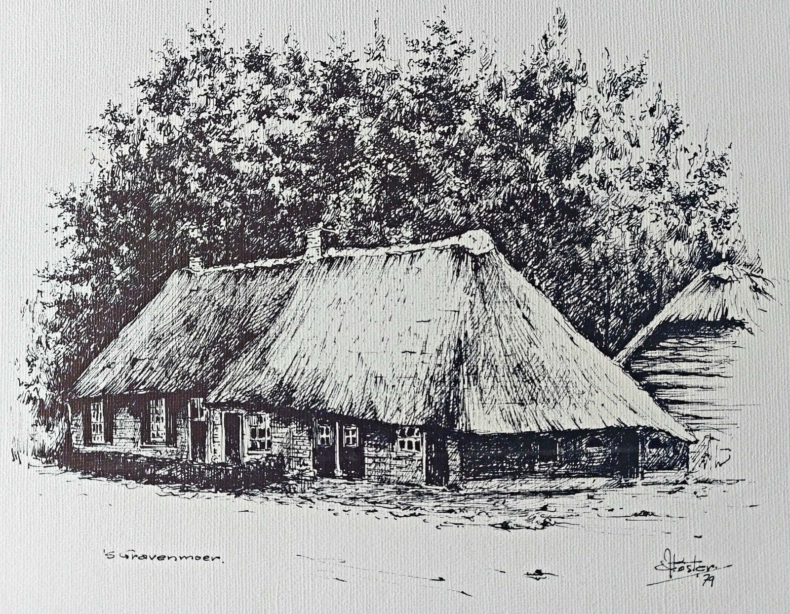Gravenmoer ... Kees Koster ...

Pentekening Kees Koster, op, Ophalen of Verzenden, 1980 tot heden, Zo goed als nieuw, Overige onderwerpen