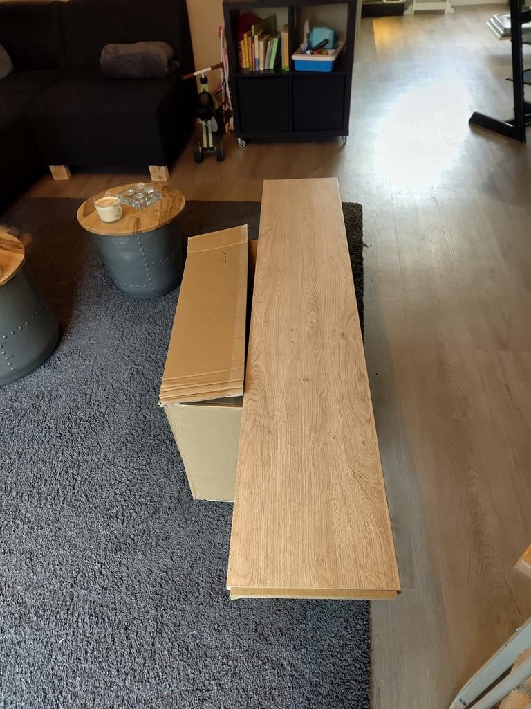 Nieuwe vensterbanken met houtnerfstructuur, Huis en Inrichting, Woonaccessoires | Wandplanken en Boekenplanken, Ophalen, Nieuw