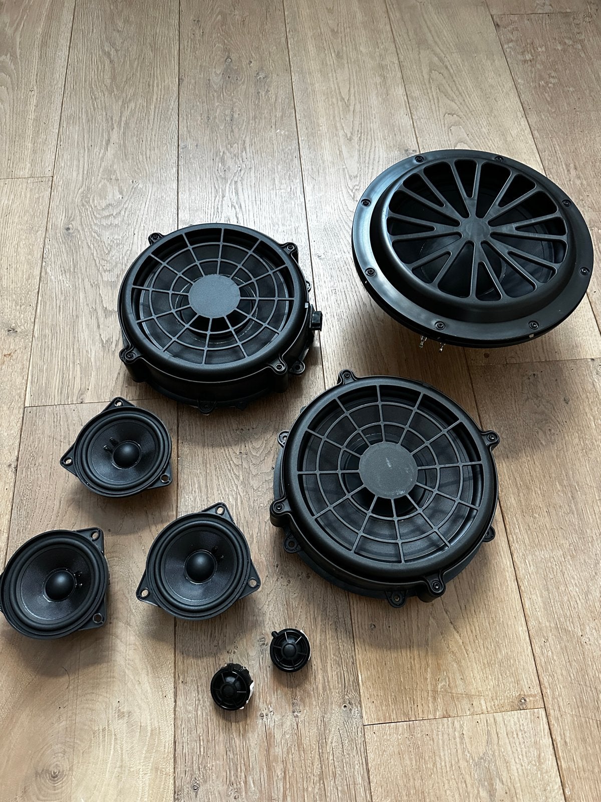 Audi E-tron ASK Speakerset (2021) - Subwoofer, Deurluidsprek, Ophalen, Gebruikt